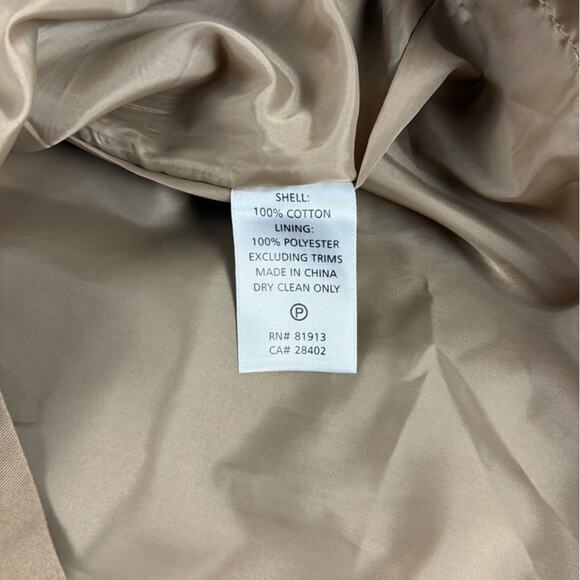 NWT Plenty by Tracy Reese High Waisted Button Up Skirt Khaki Safari Cargo Y2K - Picture 9 of 16